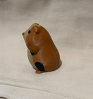 New 3d Fat Guinea Pig Printed Double Pointing Middle Finger Joke Tan Brown Black