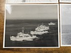 Lot Of 4 U s  Navy Minesweeper Photos Mso Ships Pacific Operations 8x10