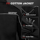 Arccaptain Welding Jacket 11oz Fr Cotton Welding Lightweight S-3xl Sizes Black