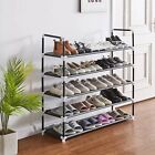 Large Shoe Rack Organizer Storage Pairs Shoes Shelves Space 10 Tier 50 Pairs New
