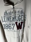 Blue 84 Jacob Leinenkugel s Sweatshirt Vintage  Chippewa Falls Wi Brewing Xxl B8
