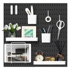 4-piece Pegboard Combination Set 22  X 22  Wall Organizer Kit For Tool Storage