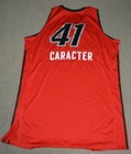Derrick Caracter Idaho Stampede Game Worn Basketball Jersey Nba G League Utep
