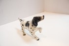 Vintage Porcelain English Setter Dog Figurine Hand Decorated Japan Hunting 5   