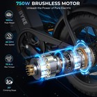 Tamobyke 750w 20mph 36v 13ah 20  Fat Tire Commuting Electric Bike For Audlts