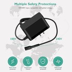 For Voweek Electric Spin Scrubber Charger - 9v Adapter Compatible With Black 