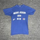 Ultra Rare Michael Jackson Crew Pepsi Epic Tour T Shirt Mens Xl Vintage 1988