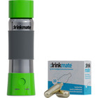 Drinkmate Instafizz Stainless Steel Water Bottle Bundle With 10 Co2 Cartridges