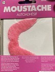 Fake Moustache - Pink Self Adhesive  New Pink Moustache