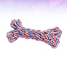 Plush Puppy Toy Pet Molar Toys Dog Chew Rope Toys Dog Cleaning Accessories