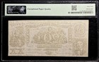 Pmg 64 Ct-20  20 1861 Confederate States Civil War Contemporary Counterfeit Note