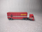 Vintage 1981 Matchbox Ferrari Transporter Low Bed Trailer Daf Ferrari