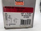 Simpson Strong-tie Wa502344ss Wedge Anchor  1 2 x2-3 4   box Of  25    open Box 