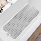 Bathtub Mats For Shower Tub  Extra Long Non-slip 39 X 16 Inch Bath Mat With D   