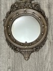 Vintage Syroco Wall Mirroreagle Convex Porthole  4410 16x10    Plastic