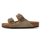 Birkenstock Arizona Taupe Classic Suede Soft Footbed Sandals Women   s Shoes