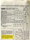 1976 Mccalls Sewing Pattern 5009 Mens Halston Shirt-jacket   Pants Size 44 1334