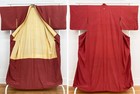 Vintage Traditional Authentic Japanese Kimono  Long Silk Kimono