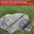 Spear Of Sparta Warrior Spear - Metal Double-edged Blade Overall 83 