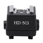 Replacement Hot Shoe Adapter Converter Hd-n3 Flash For  A700 A350 A300 A200