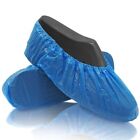 27441 Dark Blue Waterproof Disposable Polyethylene Cpe Shoe Covers Size Xlarge 
