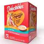 Hartz Delectables Squeeze Up Interactive Lickable Wet Cat Treat Variety Pack  72