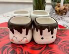 Mug- Marshmallow Cartoon Tea Cup 4 Pack  hot Chocolate Cocoa Mugs Gifts