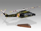 Agustawestland Aw139 Maryland State Police Desk Wood Helicopter Model Small 1 72