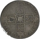 1707 E Great Britain 1 Crown Km526 1 F Uncertified  137