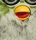 1999 Furby Alligator Green W blue Eyes Vintage  Rare Working