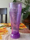 El Dorado Resort Casino Plastic Pilsner Cup Tall Purple Bubbles 20oz