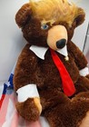 Trumpy Bear Deluxe Plush W american Flag Cape Teddy Donald Trump President 22   