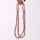 Krobo  recycled  Powder Glass Purple Trade Beads