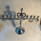 Vintage Mid Century Hanukkah Chanukah Menorah Judaica