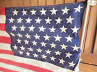 Vintage 49 Stars Usa Flag On A Stick 2 Feet By 3 Feet No Damage