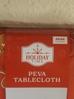 New  Celebrate Christmas Gingerbread Man Vinyl Tablecloth - 60  X 84 