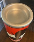 Vintage Large Marlboro Man Promotional Tall Ash Tray Can  Complete - 21 5   