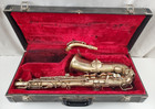 C  G  Conn New Wonder  virtuoso Deluxe  Eb Alto Saxophone Gold Plate  soldiers 