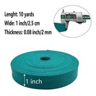1 Inch Heavy Cotton Webbing 10 Yard Webbing Straps For Bags Handles tote Bag    