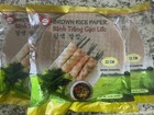 Banh Trang Gao Luc  Brown Rice Paper 10oz- Round 22cm   Pack Of 3