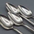 Vintage 1847 Roger Bros Eternally Yours Silverplate Flatware 4 Teaspoons