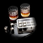 6 Pack Reusable Stainless Steel Ice Cubes Whiskey Chilling Stones For Wine