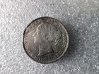 1873 Newfoundland Silver Dime 10c - Rare Key Date Victoria - Natural Vg Details