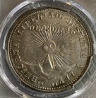 1914 Gro Mexico Guerero 2 Peso Km-643 Pcgs Ms62 Silver Coin