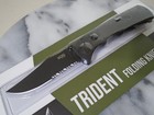 Sog Trident Assisted Open Pocket Knife Arc Lock Folder Aus-8 Rc 57-58 Tf1-cp New