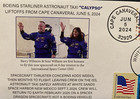 Modern Space Cover Calypso Manned Launch Cape Cancel   Return White Sands Cancel