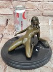 Bronze Nudes Woman Girl Model Erotic Sculpture Art Statue Marble Figure Figurine