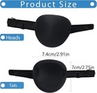 2 Pcs Adjustable Eye Patches Left right Lazy Eye Patches For Adults Children