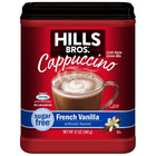 Hills Bros  Instant Cappuccino Mix  Sugar Free French Vanilla 12 Oz  Pack Of 1