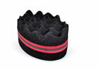 2-double Side Barber Hair Brush Sponge Locking Afro Curl Twist Dreads Coil Wave